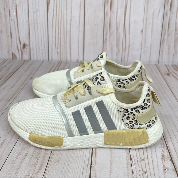 adidas Shoes - Adidas Boost FZ1018 Womens Size 7 US NMD R1 Leopard Cheetah Running Shoes